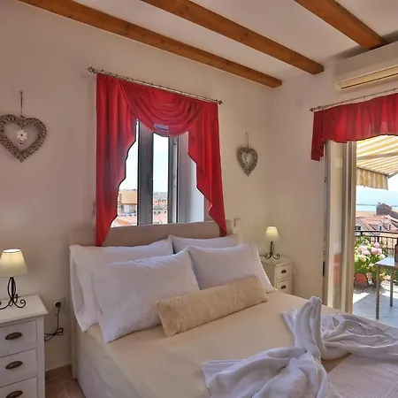 Angela With Old Town View Split